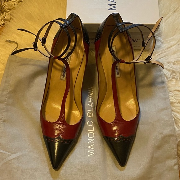 Manolo Blahnik Mallinspec Size 40.5 - Picture 4 of 7